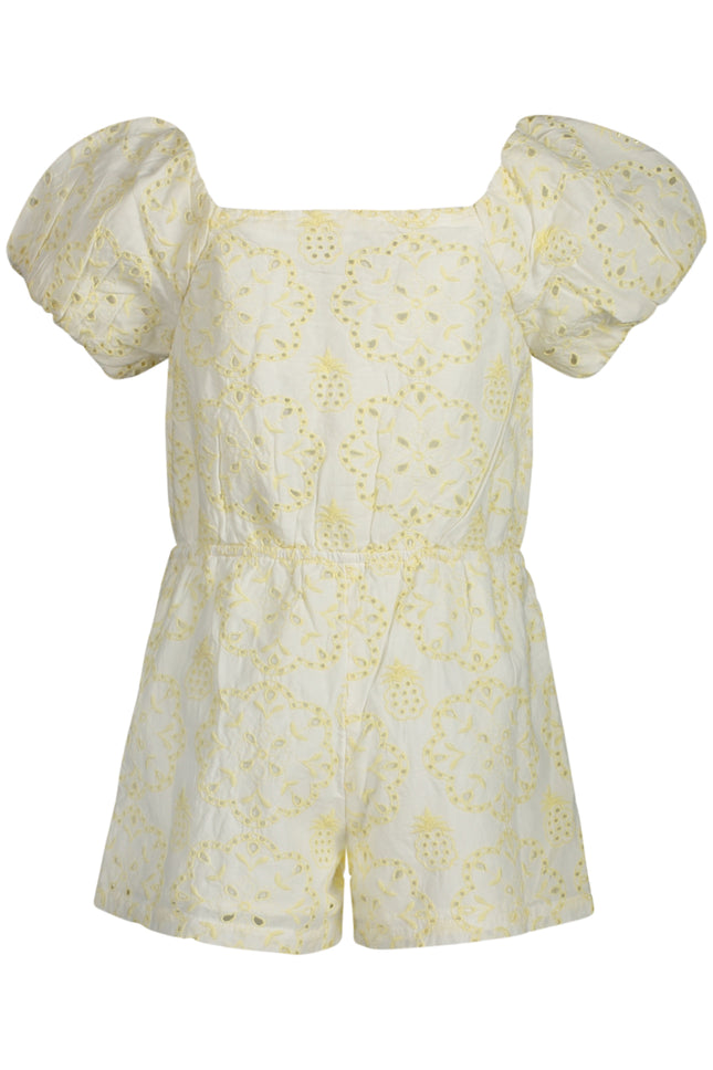 GUESS JEANS SHORT DRESS GIRL YELLOW-1