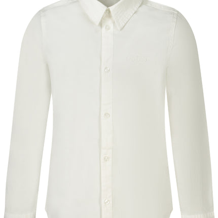 GUESS JEANS LONG SLEEVE SHIRT CHILDREN WHITE-0