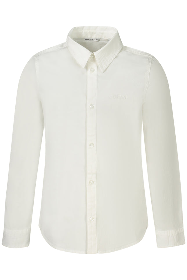 GUESS JEANS LONG SLEEVE SHIRT CHILDREN WHITE-0