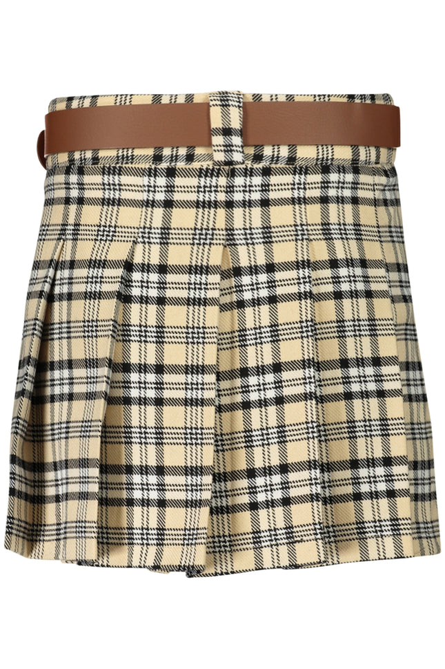 GUESS JEANS SHORT SKIRT GIRL BEIGE-1