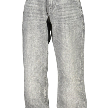 GUESS JEANS GRAY DENIM JEANS FOR CHILDREN-0