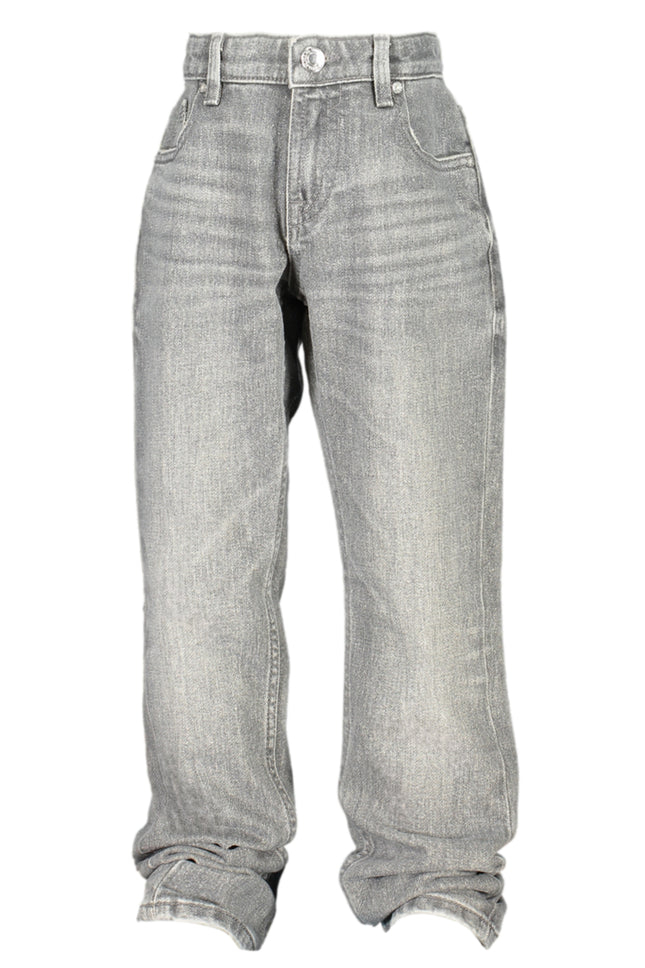 GUESS JEANS GRAY DENIM JEANS FOR CHILDREN-0