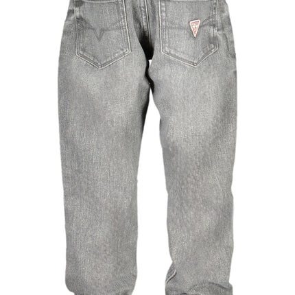 GUESS JEANS GRAY DENIM JEANS FOR CHILDREN-1