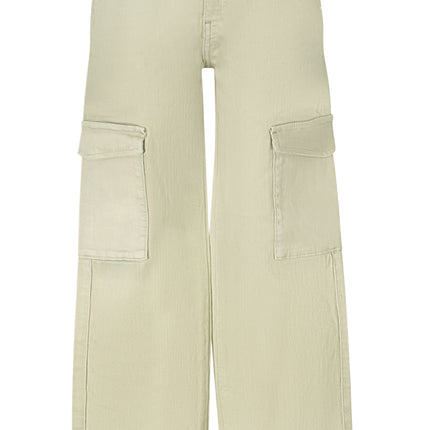 GUESS JEANS GIRLS GREEN PANTS-0