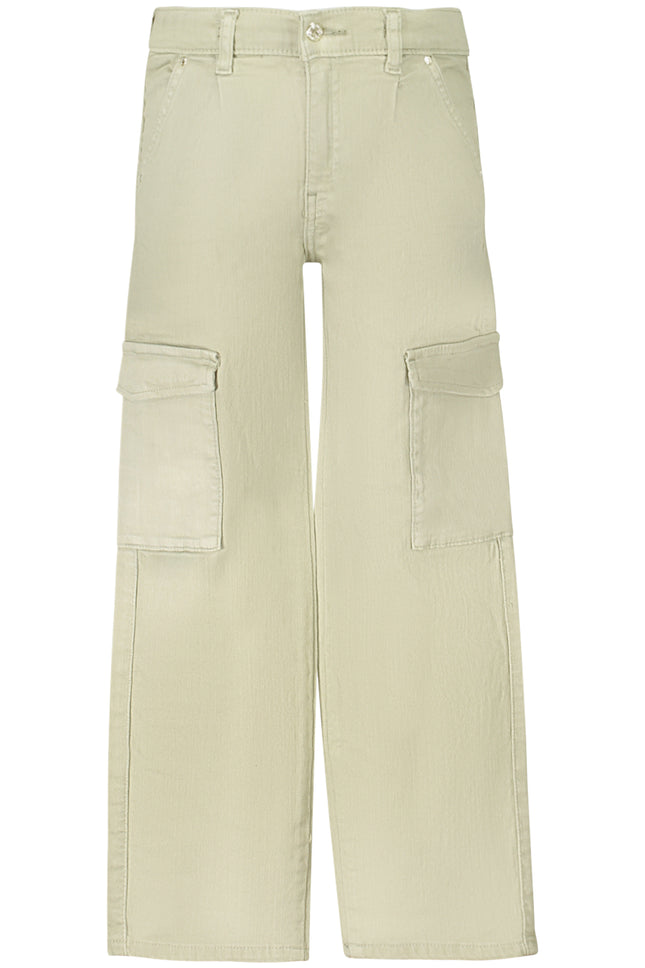 GUESS JEANS GIRLS GREEN PANTS-0