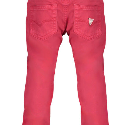 GUESS JEANS RED KIDS TROUSERS-1