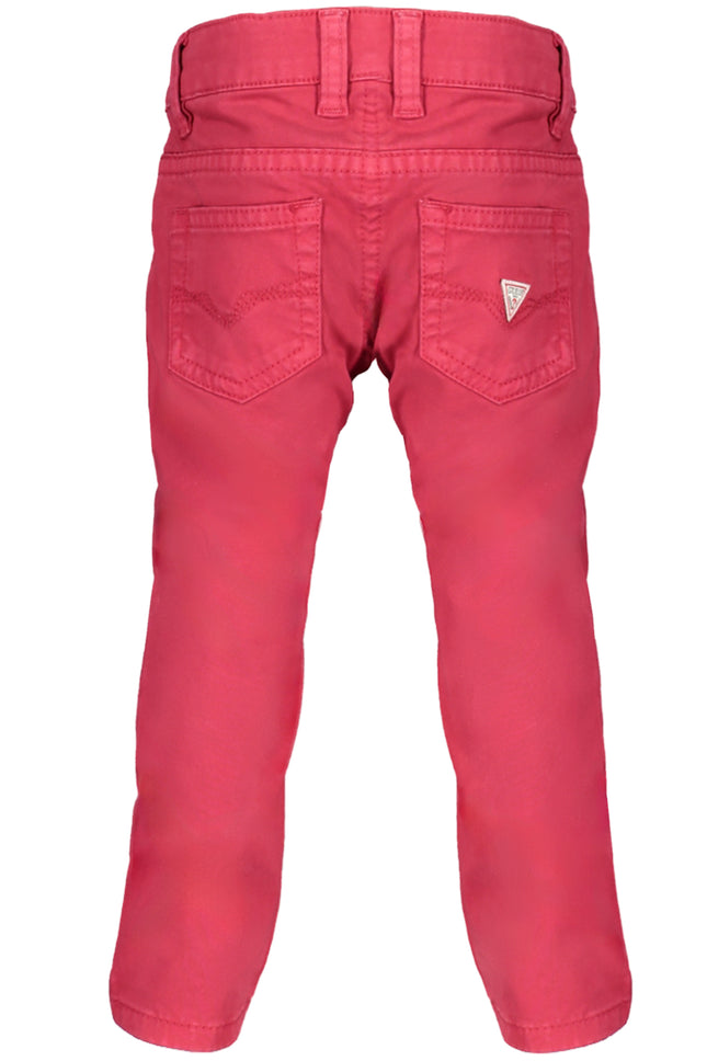 GUESS JEANS RED KIDS TROUSERS-1