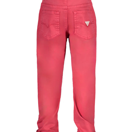 GUESS JEANS RED KIDS TROUSERS-2