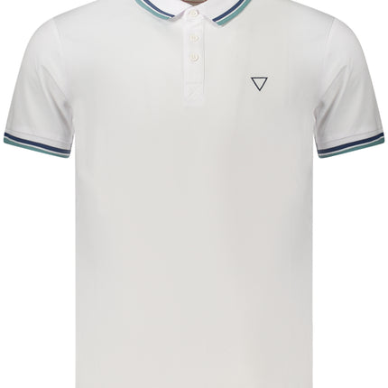 GUESS JEANS POLO SHORT SLEEVES MEN WHITE-0