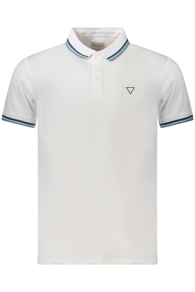 GUESS JEANS POLO SHORT SLEEVES MEN WHITE-0