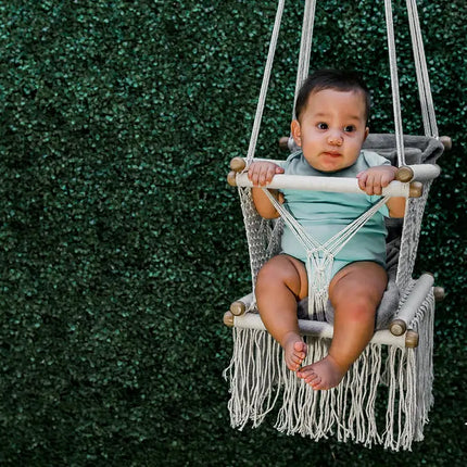 hamac bebe macrame ecru 5