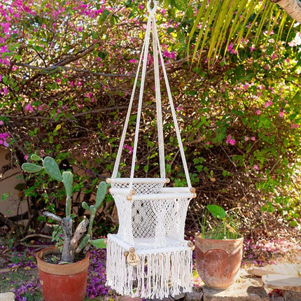 hamac bebe macrame ecru 1 1