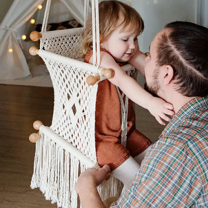 hamac bebe macrame ecru 8