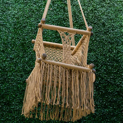 hamac bebe macrame kaki 3