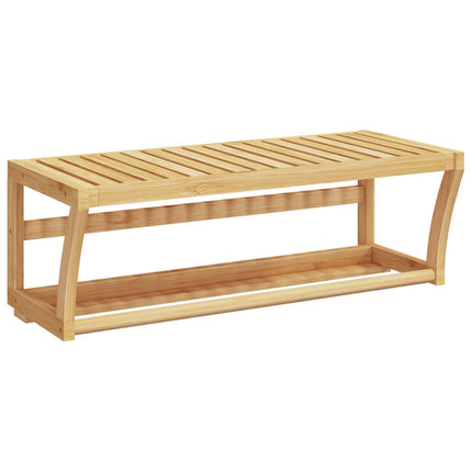 Handdoekenrek Wandgemonteerd 60X25X20 Cm Bamboe - XdropX