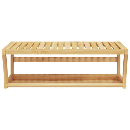 Handdoekenrek Wandgemonteerd 60X25X20 Cm Bamboe - XdropX