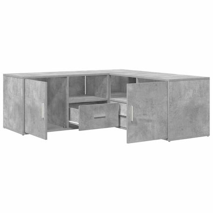 Hoekkast 200X40X45 Cm Bewerkt Hout - XdropX