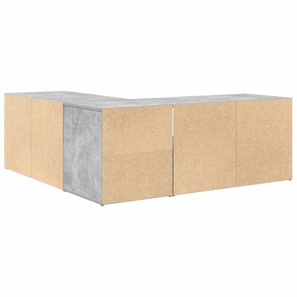 Hoekkast 200X40X45 Cm Bewerkt Hout - XdropX