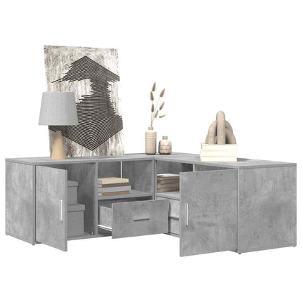 Hoekkast 200X40X45 Cm Bewerkt Hout - XdropX