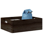 40 x 30 x 13 cm / Zwart / met handvatten