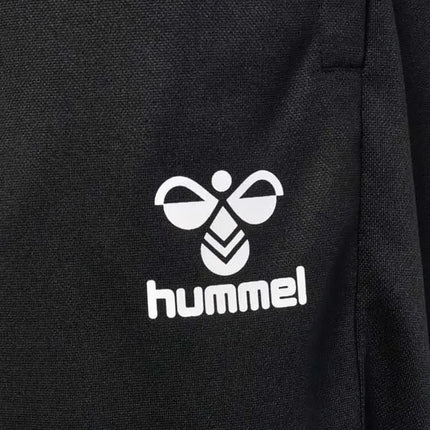 Logo Series Tracksuit Pro-Inspired Interlock Training Set - Black - Hummel-4