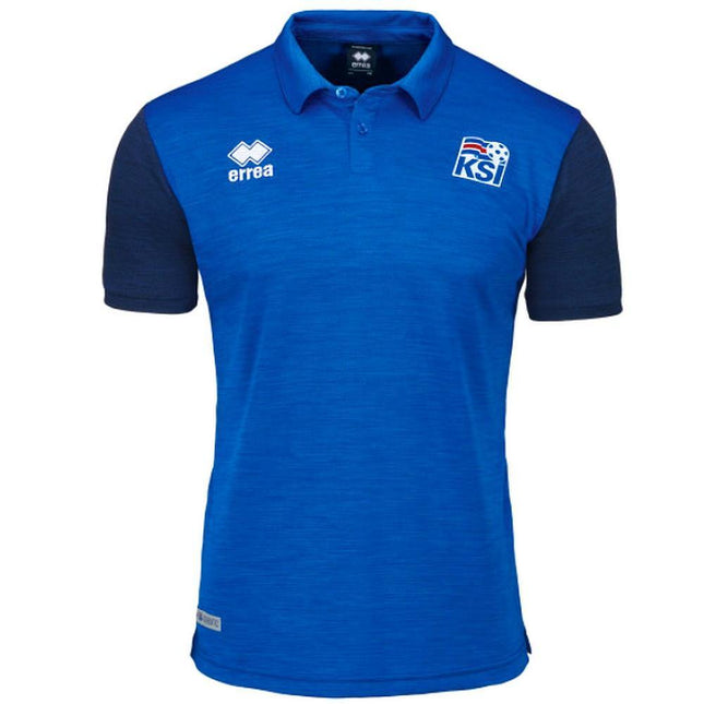 Iceland national team presentation polo shirt 2018/19 - Errea-0