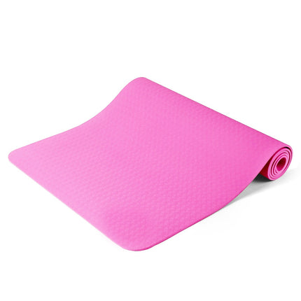 Jóga matrac, ajándék táskával, 3 színben-pink-0