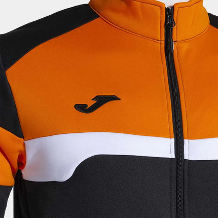 Danubio III Elite training Tracksuit European Style Slim-Fit - Black/Orange - Joma-2