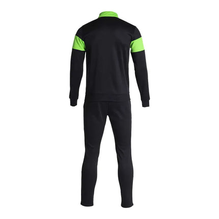 Danubio III Elite training Tracksuit European Style Slim-Fit - Black/Fluo Green - Joma-3
