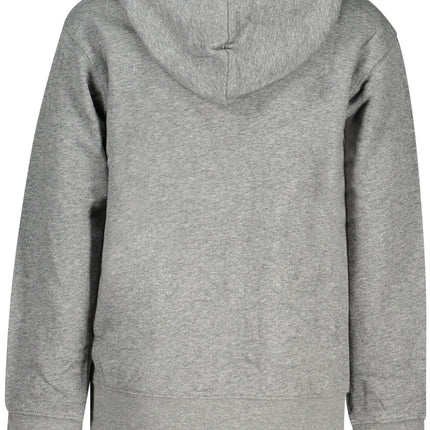 JORDAN KIDS' GREY ZIP-UP SWEATSHIRT-1