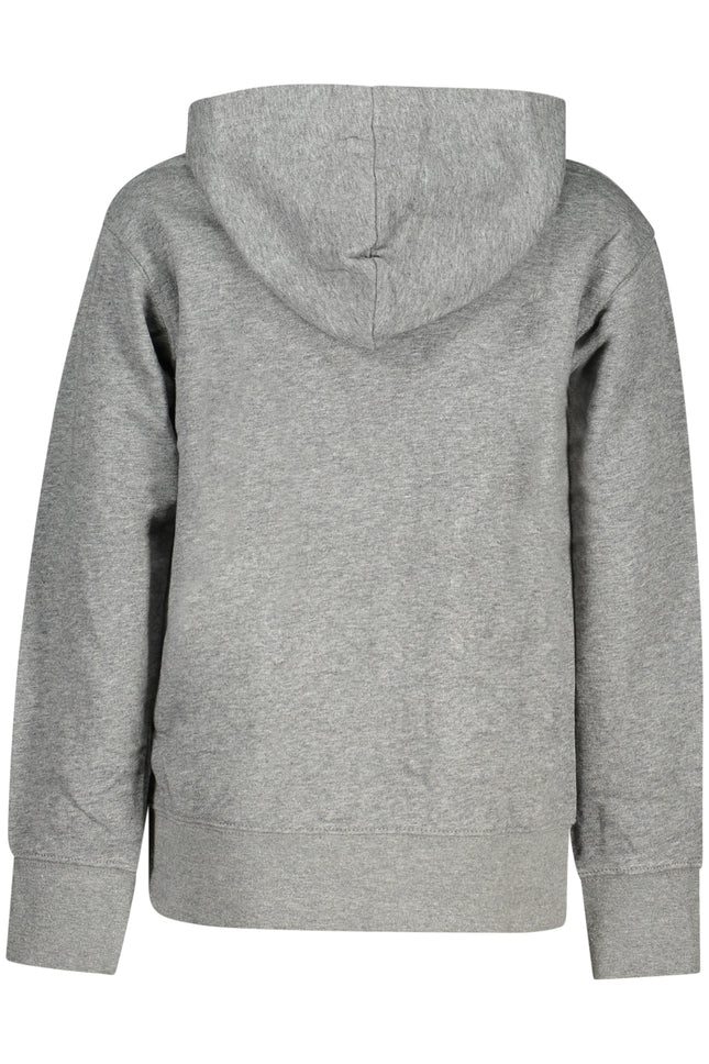 JORDAN KIDS' GREY ZIP-UP SWEATSHIRT-1