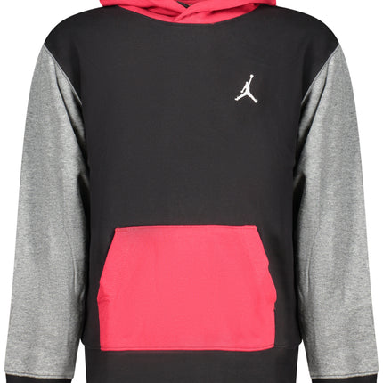 JORDAN KIDS' BLACK ZIP-UP SWEATSHIRT-0