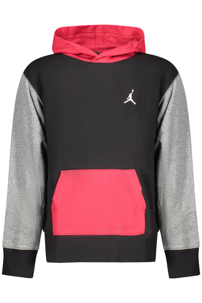 JORDAN KIDS' BLACK ZIP-UP SWEATSHIRT-0