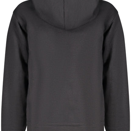 JORDAN KIDS' BLACK ZIP-UP SWEATSHIRT-1