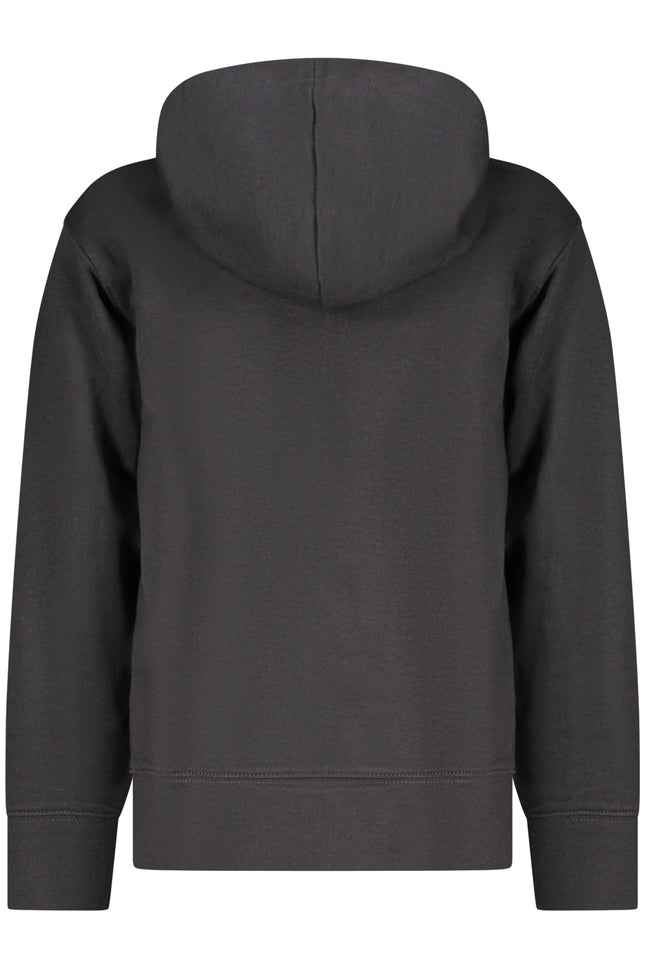 JORDAN KIDS' BLACK ZIP-UP SWEATSHIRT-1