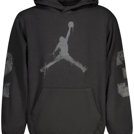 JORDAN KIDS' BLACK ZIP-UP SWEATSHIRT-0