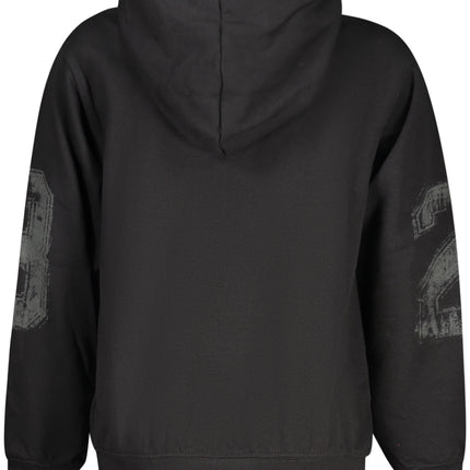 JORDAN KIDS' BLACK ZIP-UP SWEATSHIRT-1