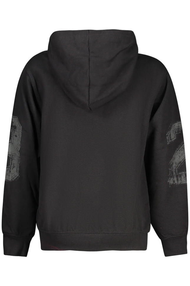 JORDAN KIDS' BLACK ZIP-UP SWEATSHIRT-1