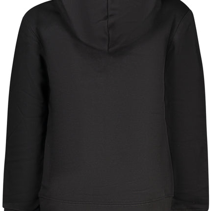 JORDAN KIDS' BLACK ZIP-UP SWEATSHIRT-1