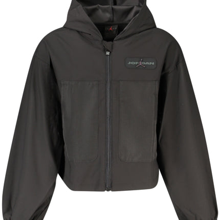 JORDAN JACKET FOR GIRLS, BLACK
