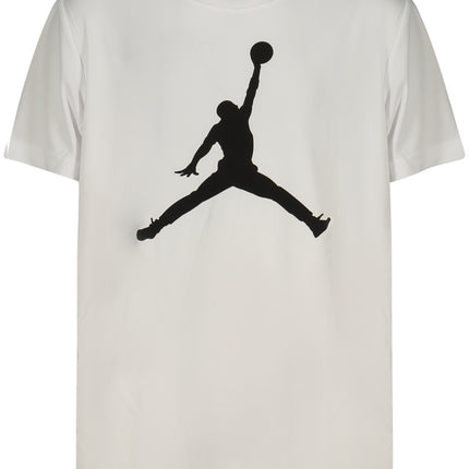 JORDAN SHORT-SLEEVED T-SHIRT FOR KIDS, WHITE-0