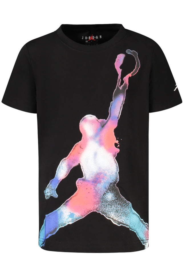 JORDAN SHORT-SLEEVED T-SHIRT FOR KIDS, BLACK-0