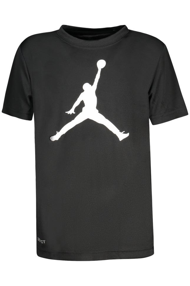 JORDAN SHORT-SLEEVED T-SHIRT FOR KIDS, BLACK-0
