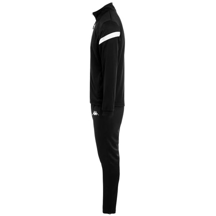 Dalcito premium Tracksuit Italian Slim-Fit Training/Casual Set - Black/White - Kappa-3