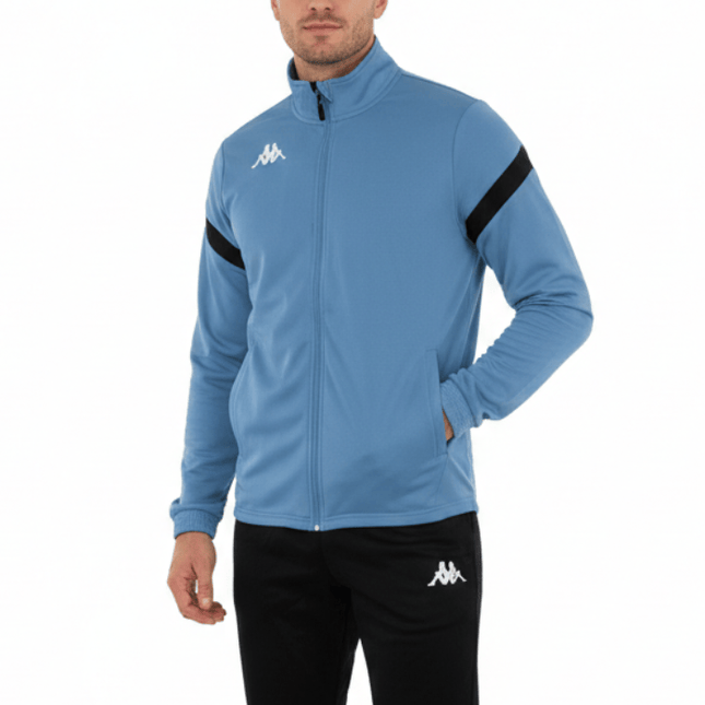 Dalcito premium Tracksuit Italian Slim-Fit Training/Casual Set - Light blue - Kappa-0
