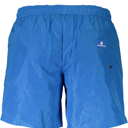 KARL LAGERFELD BEACHWEAR SWIMSUIT BOTTOM MEN BLUE-1