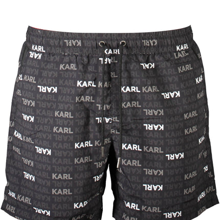 KARL LAGERFELD BEACHWEAR BLACK MEN'S UNDERWEAR-0