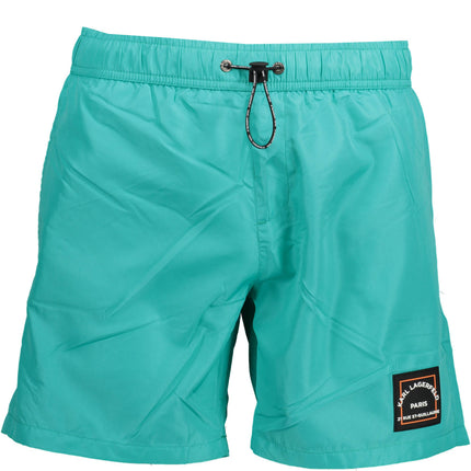 KARL LAGERFELD BEACHWEAR SWIMSUIT BOTTOM MEN GREEN-0