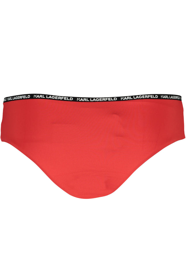 KARL LAGERFELD COSTUME PART BELOW WOMAN RED-1