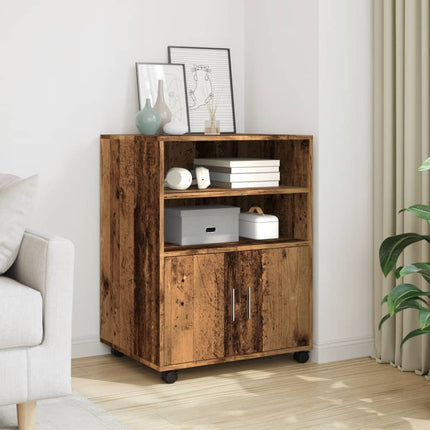 Kast 60 X 48 X 74.5 Cm Met Wielen - XdropX